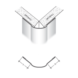 PAPER FACED NAIL-ON PUP STANDARD 9/16″ 90º BULLNOSE